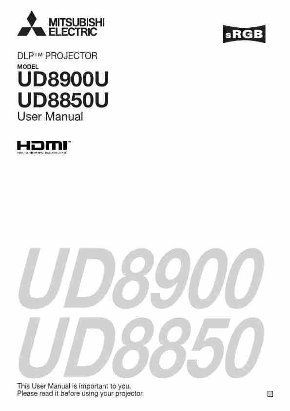 MITSUBISHI ELECTRIC UD8850U-page_pdf